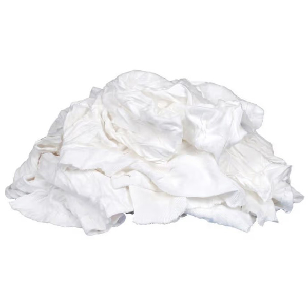 Cleaning Hosiery Rag White 10KG