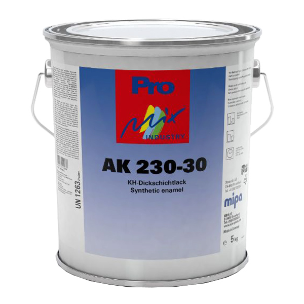 AK 230-30 Synthetic HB Topcoat Satin Matt (4KG)
