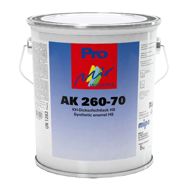 Mipa AK 260-70 Synthetic HS HB Topcoat Satin Gloss (3.75KG)