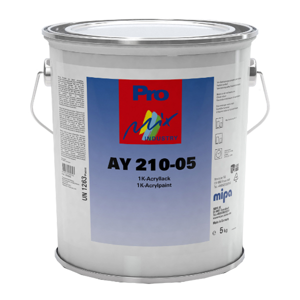 AY 210-05 1K Acrylic Topcoat Dull Matt (3.75KG)