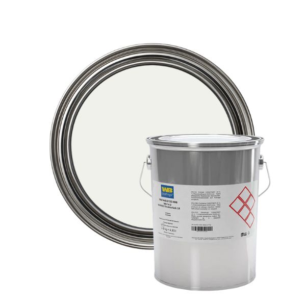 WB WARNEX 74-1 Textured Lacquer 1K White Semi-Matt RAL 9016 6KG