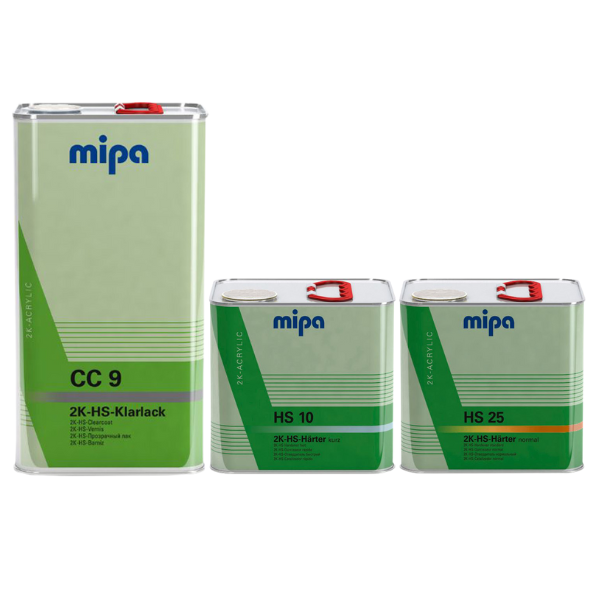 120 x CC9 (5L) & 60 x HS10 (2.5L) & 60 x HS25 (2.5L)