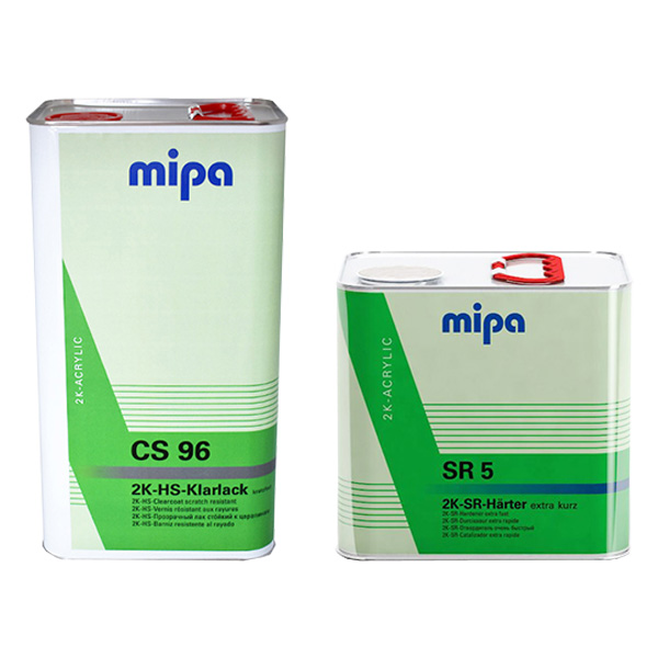 CS96 Clearcoat x 120 & SR5 Hardener x 120