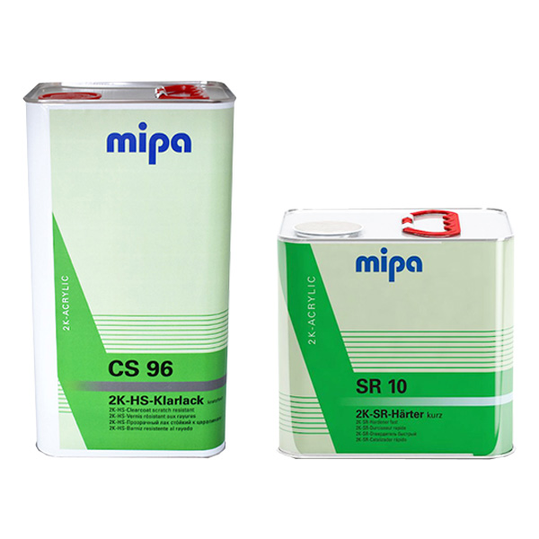 CS96 Clearcoat x 120 & SR10 Hardener x 120