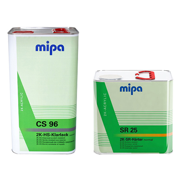 CS96 Clearcoat x 120 & SR25 Hardener x 120