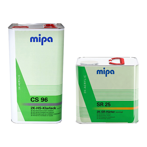 CS96 Clearcoat x 60 & SR25 Hardener x 60