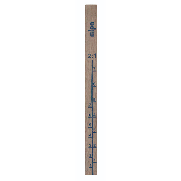 Mipa Wooden Measuring Sticks 2:1