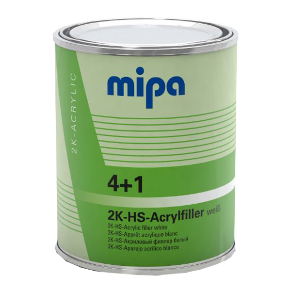 4+1 Acrylfiller 2K HS White (1LT)