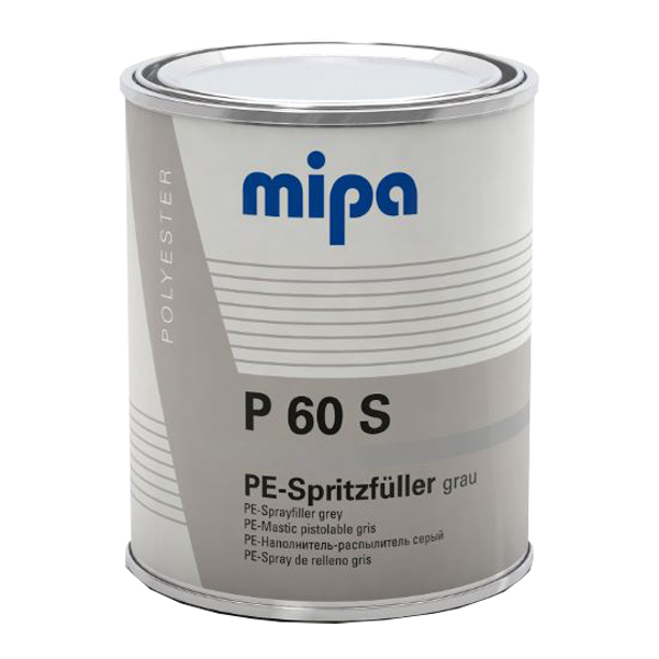 Mipa P60S Polyester Sprayfiller With Hardener (1LT)