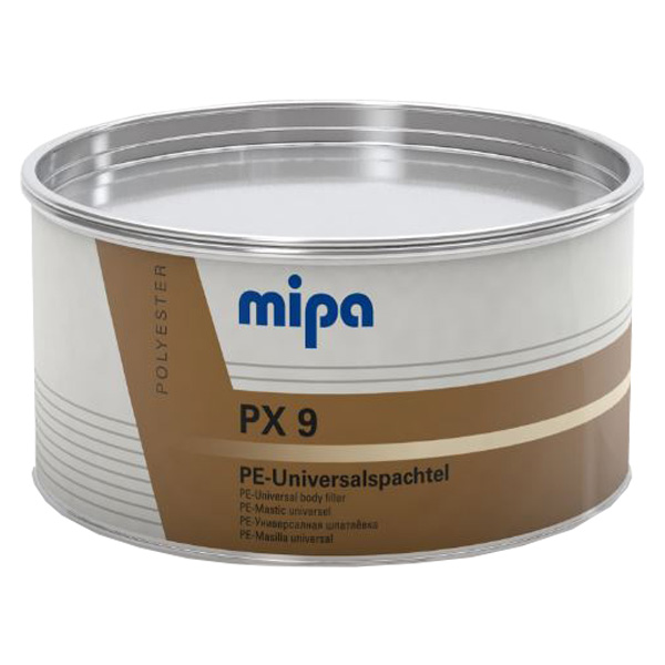 Mipa PX9 Incl Hardener Univ 2 Comp Polyester Putty (1LT)