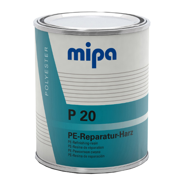 P20 PE Fibre Glass Resin (1KG)