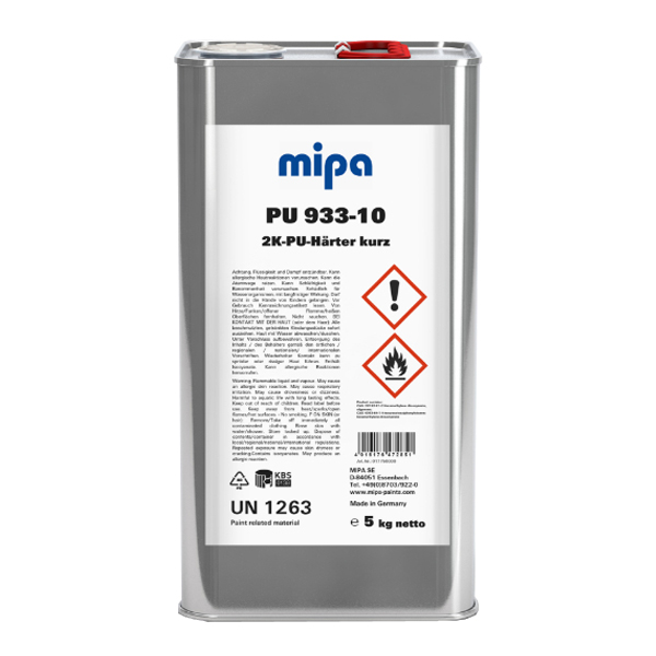 PU 933-10 2K Fast Hardener (5KG)