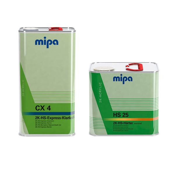 Mipa CX4 2K HS Express Clearcoat 5Ltr + HS25 2.5ltr