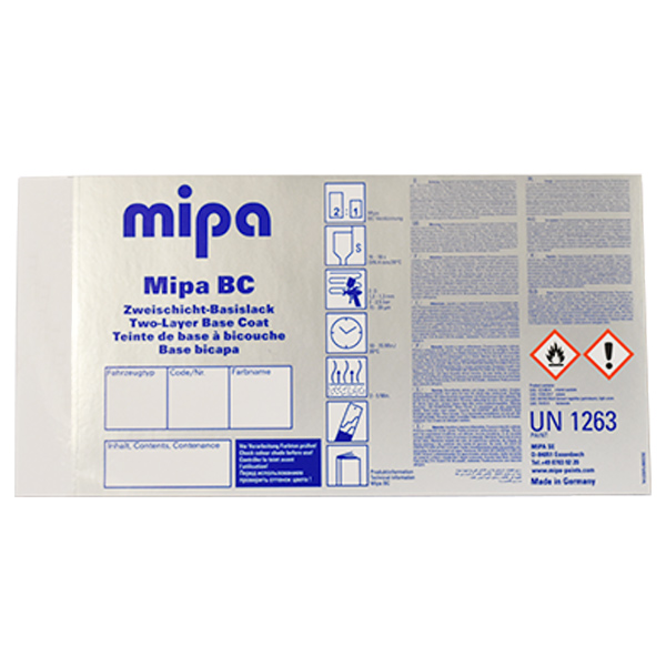 Mipa BC Labels - Pack of 50