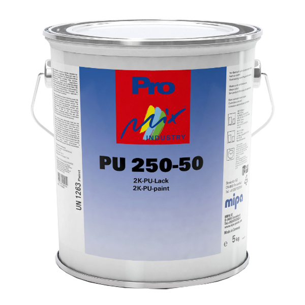 PU 250-50 2K PU Topcoat Semi Gloss (3.75KG)