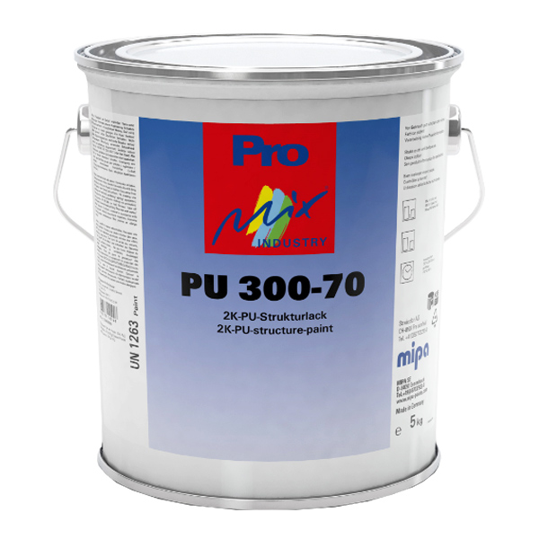 PU 300-70 2K PU Texture Topcoat Satin Gloss (3.75KG)