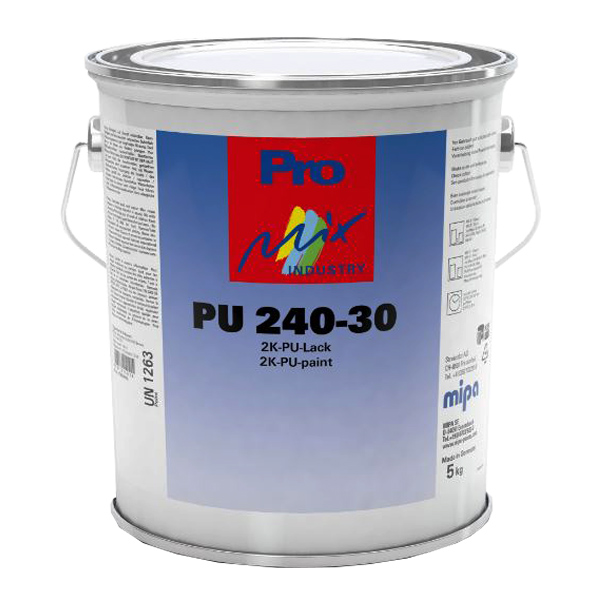 Mipa PU 240-30 2K PU Topcoat Satin Matt (3.75KG)