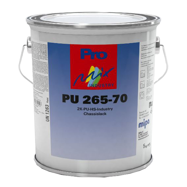 Mipa PU 265-70 2K PU HS Chassis Paint Satin Gloss (3.75KG)