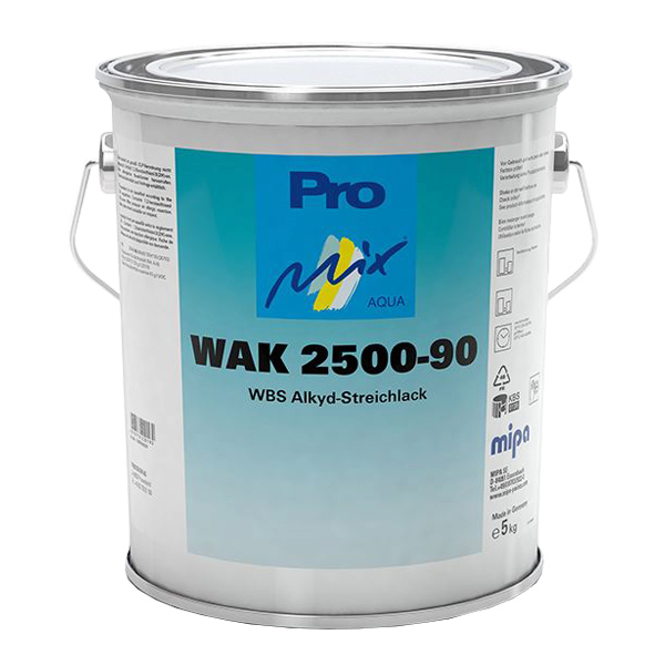 Mipa WAK 2500-90 WBS Synthetic Topcoat Gloss (3.75KG)