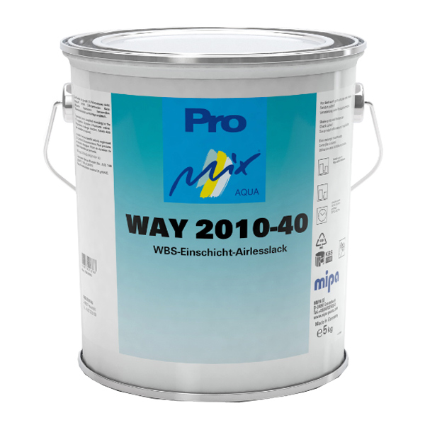 WAY 2010-40 WBS Airless Single-Layer Satin Matt (16KG)