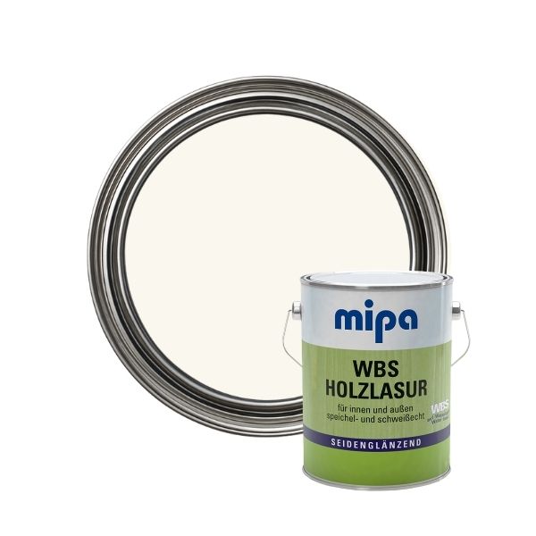 MIPA WBS Wood Stain 1015 Antique White 2.5Ltr