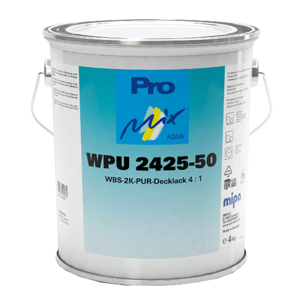 WPU 2425-50 WBS 2K PU Topcoat Semi Gloss (3KG)