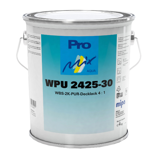 WPU 2425-30 WBS 2K PU Topcoat Satin Matt (3KG)