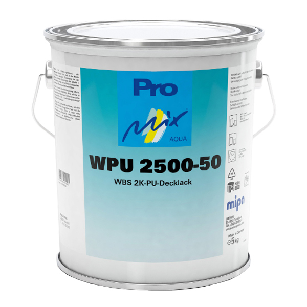 WPU 2500-50 WBS 2K PU Topcoat Semi Gloss (3.75KG)