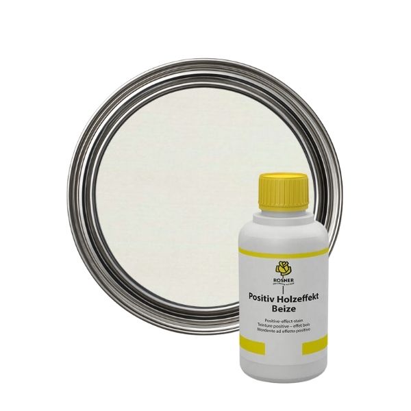 Rosner Positive Wood Effect Stain 13 Cream White 1tr