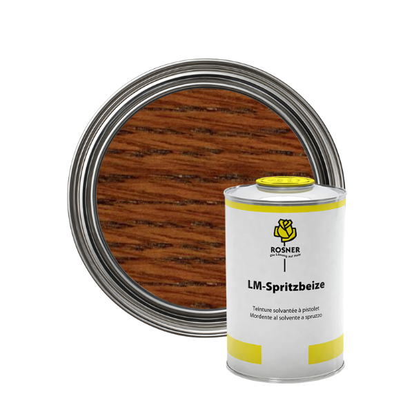 Rosner LM Spray Stain SB 6306 Red/Brown 1ltr