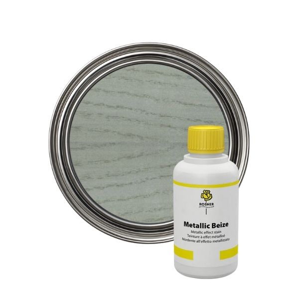 Rosner Metallic Stain Aluminium 1ltr