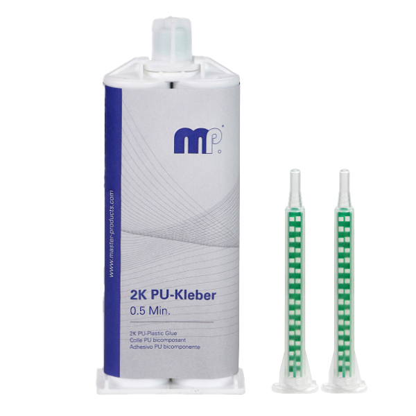 MP 2K PU-Adhesive 50ml including 2 mixing nozzles 5 min